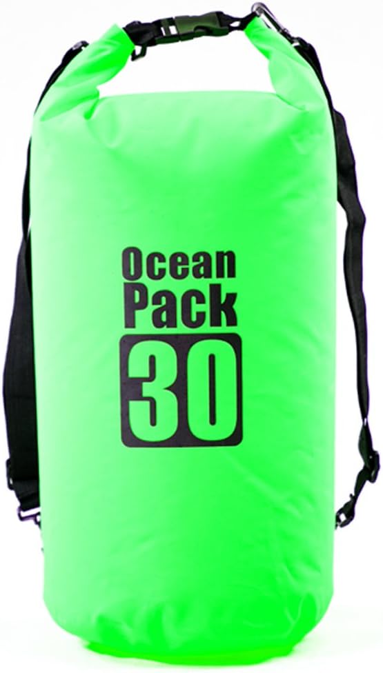TAG Waterproof Dry Bag 30L - Dry Sack With Shoulder Strap is Lightweight and Perfect to Protect Your Gear from Kayaking, Rafting, Boating, Camping and Fishing