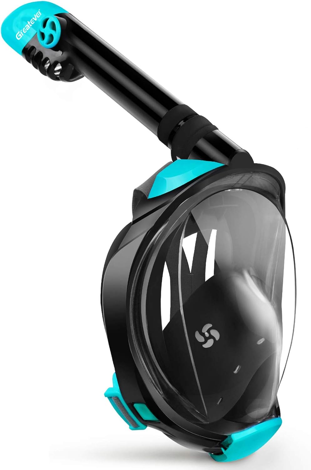 Greatever G2 Full Face Snorkel Mask with Latest Dry Top System, Foldable 180 Degree Panoramic View Snorkeling Mask with Camera Mount, Safe Breathing, Anti-Leak&Anti-Fog, for Kids&Adult : Sports & Outdoors