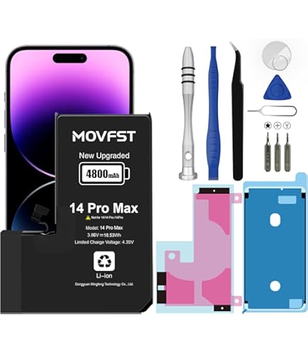 Amazon.com: Svenirven Battery for iPhone 14 Pro Max, 2025 New