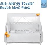 Rohi 7.5 Tog Cot Bed Duvet & Pillow Set - Anti-Allergy Microfibre view 4