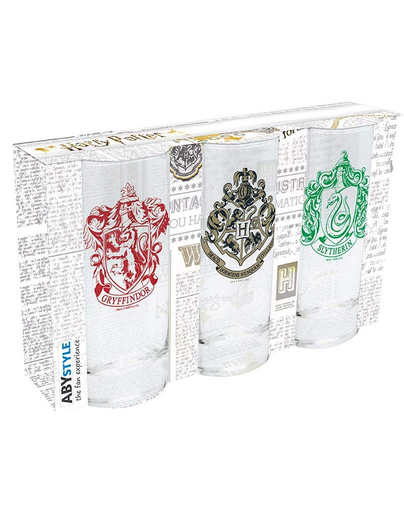 ABYstyle - HARRY POTTER - Set of 3 Glasses