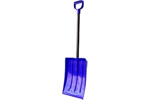 ERA GROUP ERA Kids Snow Shovel with Steel Shaft— Colorful Scoop for Chores and Winter Activites, Blue