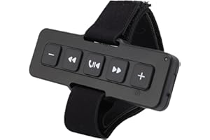 Generic Car Media Remote Controller, Bluetooth Music Calls Remote Control, Prevent Pressing 10m Transmission Distance for Bik