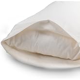 Naturepedic Latex Body Pillow for Adult Side Sleepers - Large White Body Pillow for Sleeping - 24&rdquo; x 54&rdquo; Long Full Body Pillow with Soft Organic Cotton Case, Plush Fluffy Latex Fill