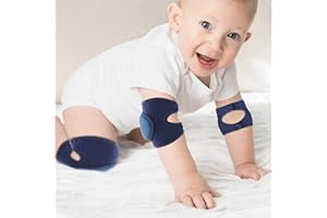 Winnfy Baby Crawling Pads Anti Slip Knee Pads Unisex Baby Knee Protectors Toddlers Kneepads Leg Warmer Safety Walking Kneepad