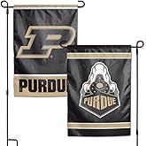 WinCraft Purdue Boilermakers Flag 12x18 Garden Style 2 Sided