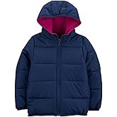 Carter's Cozy Quilted PufferCoat for Girls - Warm and Stylish Winter Outerwear