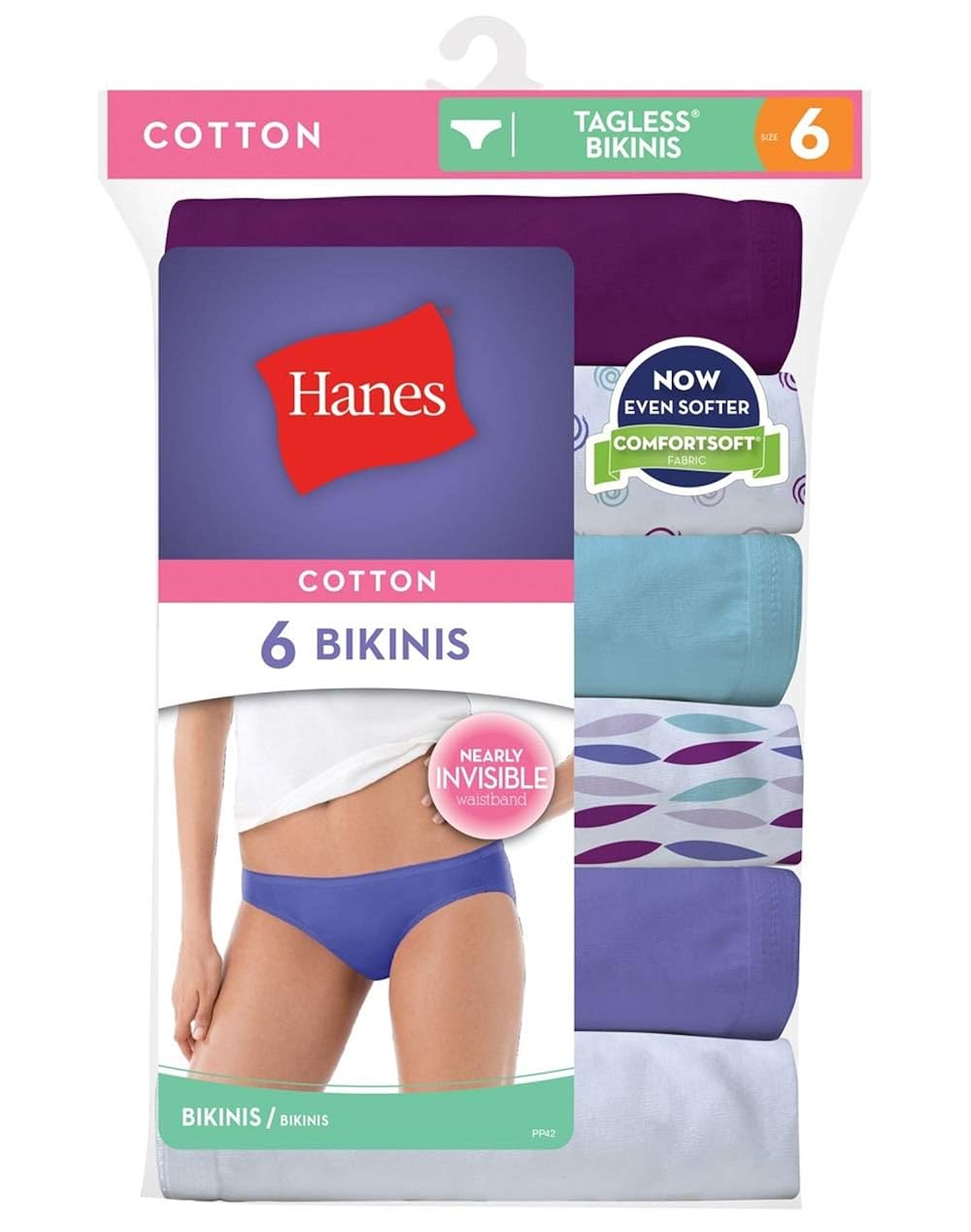 Hanes Women's Cotton Bikini Panty Multipack Amazon.co.uk Clothing