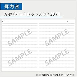 KOKUYO Campus Notebook, A 7mm(0.28in) Dot