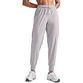 CRZ YOGA Women's Lightweight Workout Joggers 27.5" - Travel Casual Outdoor Running Athletic Track Hiking Pants with Pockets