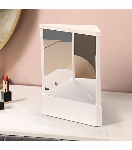 True Mirror - Miroir Non Inversé Réaliste - Maquillage Précision - Bureau, Voyage