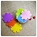 KC Silicone Dish Scrubbers, Antibacterial, Kitchen Sponges, Face & Body Wash, Vehicle Sponge, Non Scratch Multi-purpose Dishwashing Brushes Stink Free Sponges, Food Grade & BPA Free, 5 Pack