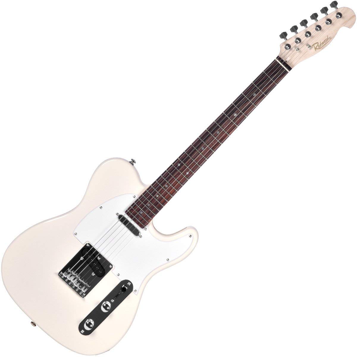 Redwood RT2 Electric Guitar with Single Cutaway Body White Amazon.co