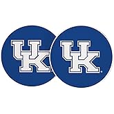 Desert Cactus University of Kentucky Car Accessories UK Wildcats Absorbent Sandstone Cup Coasters Licensed Product Set of 2 (Design A)
