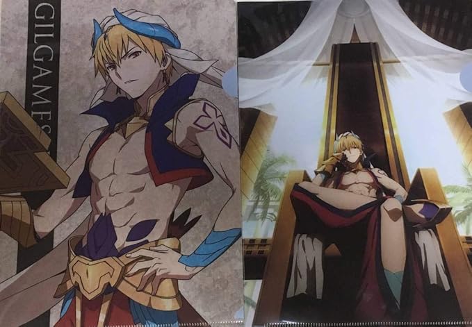 Amazon Fategrand Order 絶対魔獣戦線 バビロニア展 クリアファイル 2枚セット ギルガメッシュ Fgo アニメ 萌えグッズ 通販