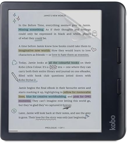 Bruni Screen Protector Compatible With Kobo Libra 2 Protector Film Crystal Clear Protective Film 2x - View #10