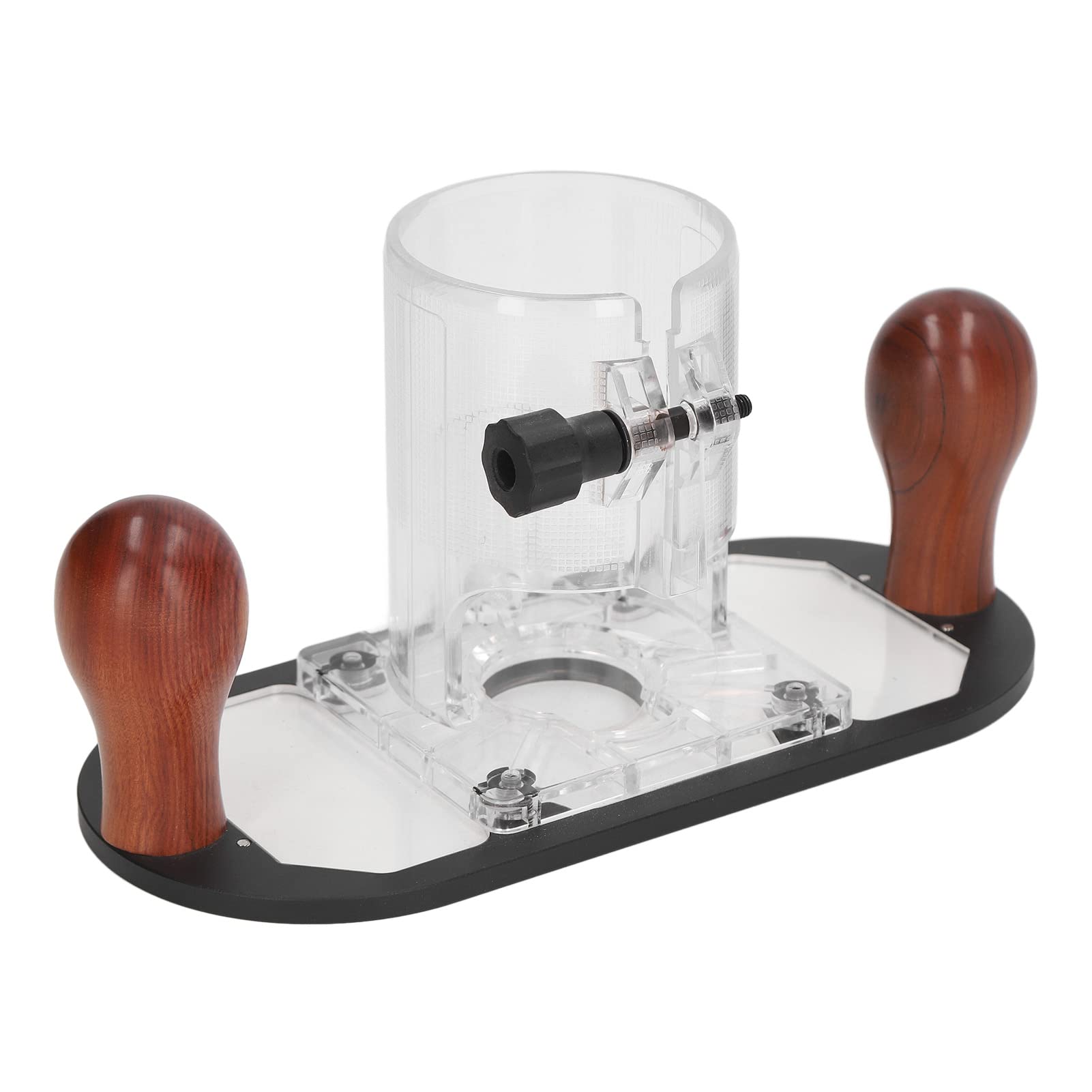 Woodworking Trimmer Router Bit Base Woodworking Trimmer Base High Strength Prevents Slipping Effective Locking System for DIY