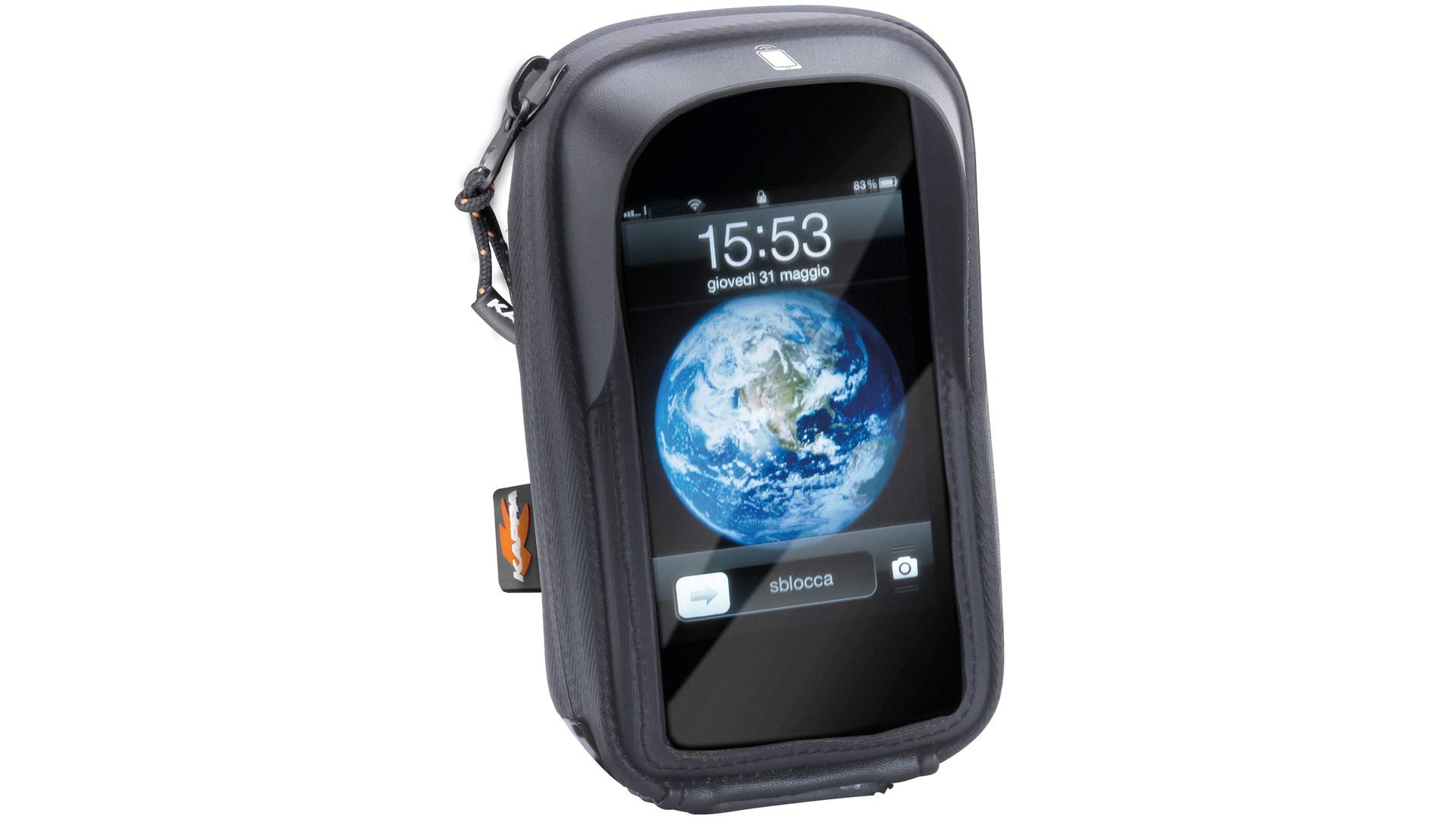 Givi KS955B Navigation Device and Smartphone Bag with Holder