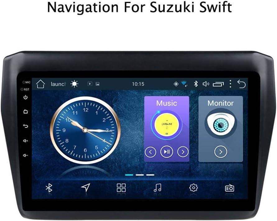 XBRMMM Android 8.1 for Suzuki Swift 2017 2018 2019 Car DVD Multimedia Player GPS Navigation Stereo Radio, Navigation Systems for Car