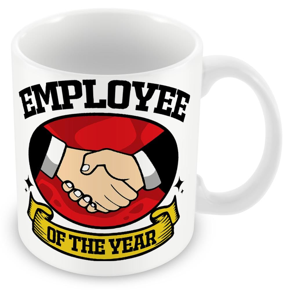 Work Colleague/Friend Funny Gift Mug - Employee of The Year