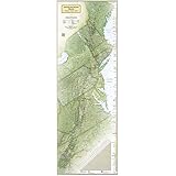 National Geographic Appalachian Trail Wall Map in gift box (18 x 48 in) (National Geographic Reference Map)