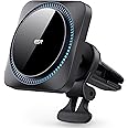 ESR HaloLock Wireless Car Charger with CryoBoost, Compatible with MagSafe Car Charger, Compatible with iPhone 14/13/12 Series