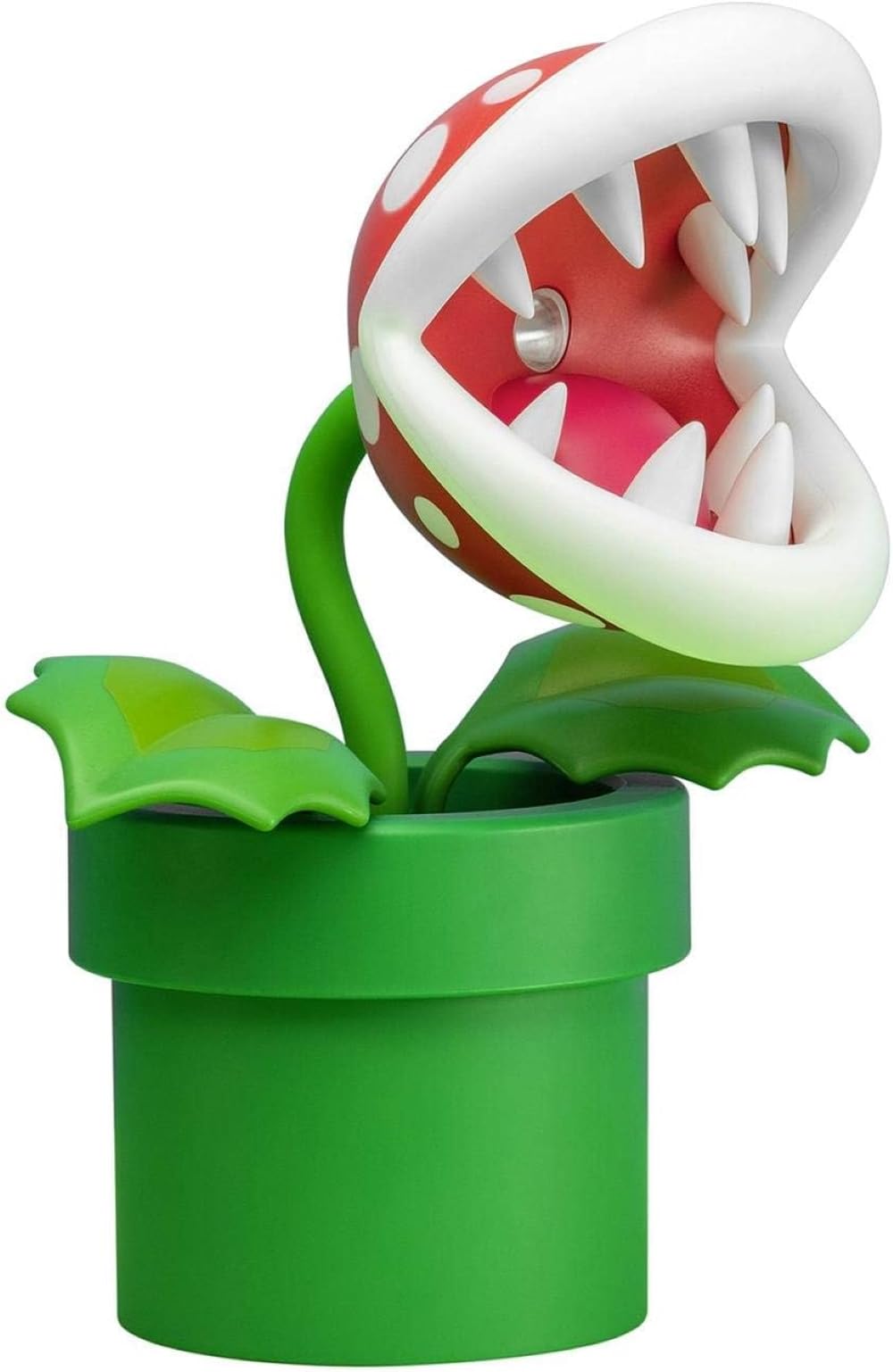 Nintendo Offical Licensed Super Mario Bros Piranha Plant LED Desk Light with Adjustable Head by Paladone, Collectible Gamer Gift Night Light