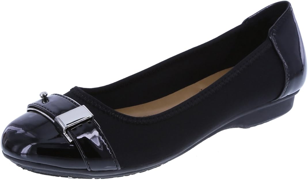 dexflex comfort black flats