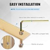 TAIANJI M6 Furniture Bolt Nut Set 40 50 60 70 80mm Hex Socket Grib Screws view 3