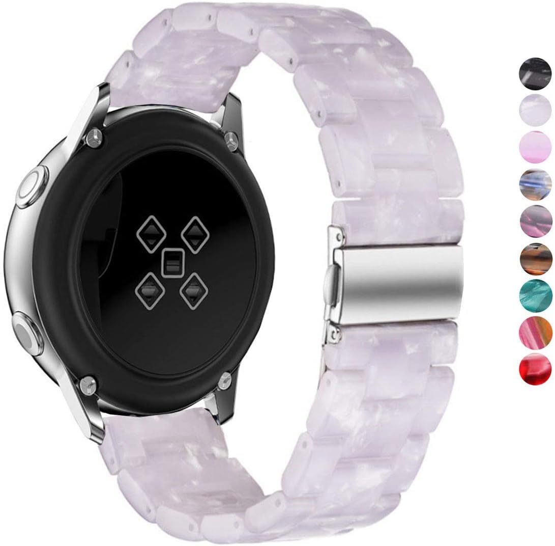 DEALELE Compatible with Samsung Galaxy Watch 6 / 6 Classic / 5 / 5 Pro / 4 / 4 Classic / 3 41mm / Active 2