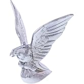 United Pacific 72007 Chrome American Eagle Hood Ornament, Metal Construction, Universal Two Stud Installation, Detailed Design - ONE Unit