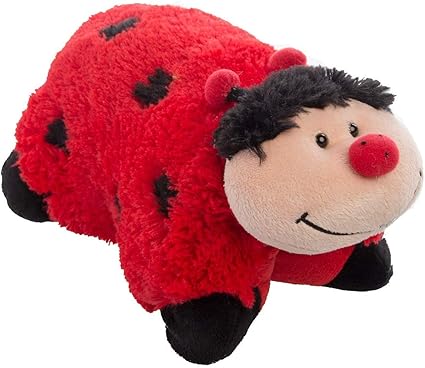 Amazon Com Pillow Pets Pee Wees Ladybug Toys Games