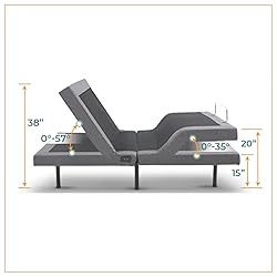 Adjustable Comfort Upholstered Adjustable Bed Base