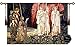 Beautiful Holy Grail Medieval Knights Fine Tapestry Jacquard Woven Wall Hanging Art Decor
