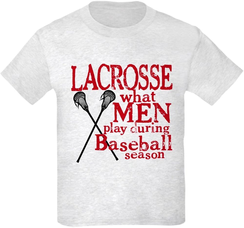 CafePress Men Play Lacrosse Youth Kids Cotton TShirt Clothing