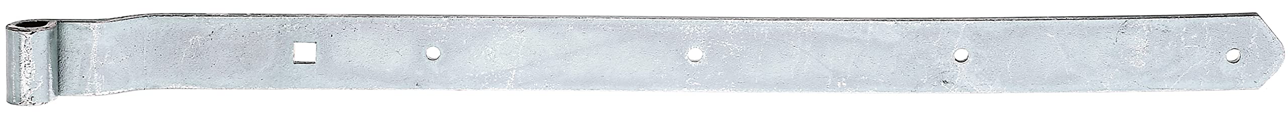 Gah-Alberts 318406 Strap Hinge Offset 15 mm Rounded Ends/Material Width 5 mm/Length 642 mm/Roll Diameter 13 mm/Yellow-Galvanised