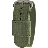 BERTUCCI&reg; Comfort Canvas&trade; Watch Band - 22mm - Evergreen