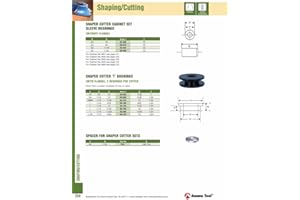 Amana Tool - BU-722 Shaper Cutter 'T' Reduction Bushings (with Flange) 1-1/4 To 1-1/8