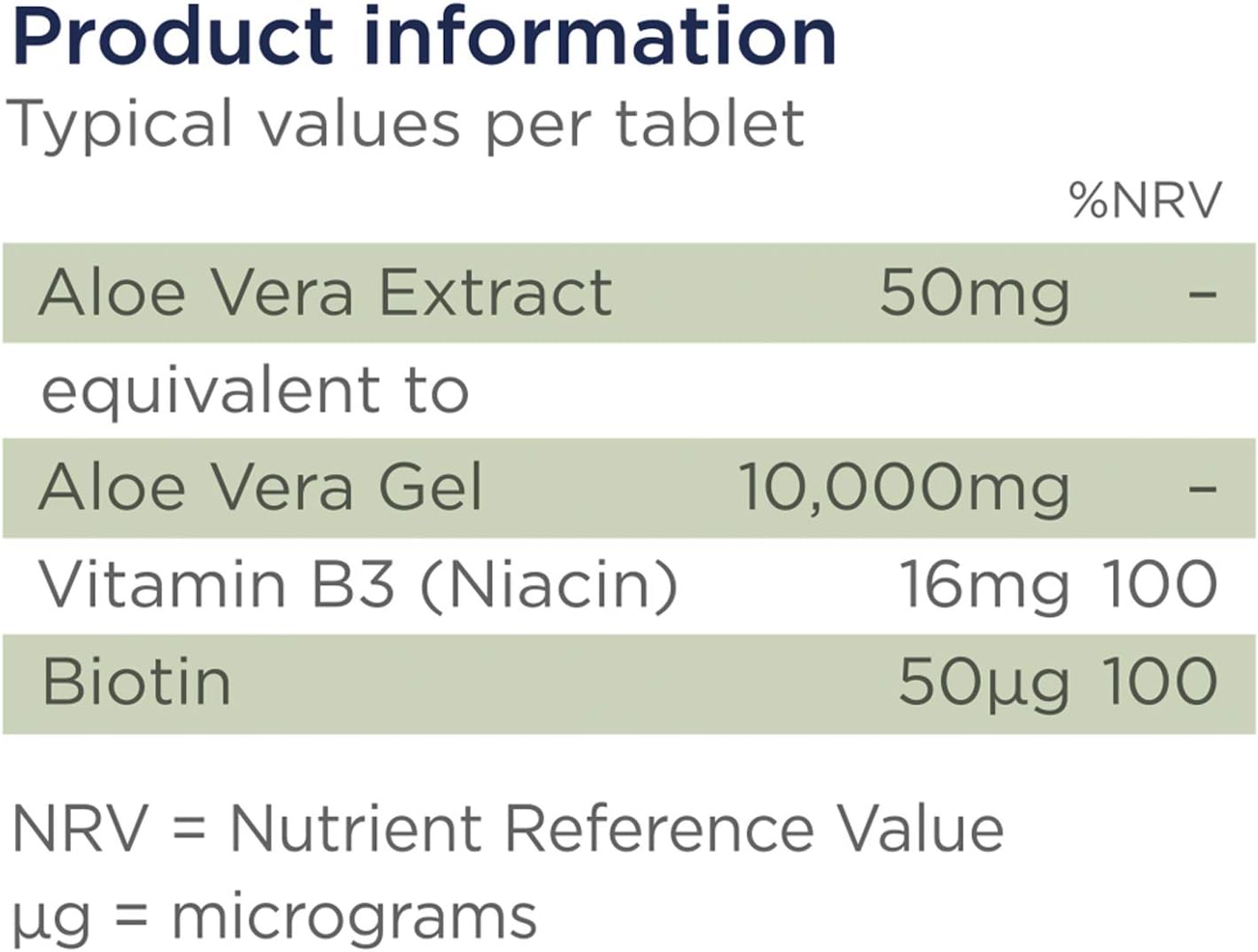 Healthspan Aloe Vera 10,000mg (180 Tablets), 180 count (Pack of 1) - Image 4