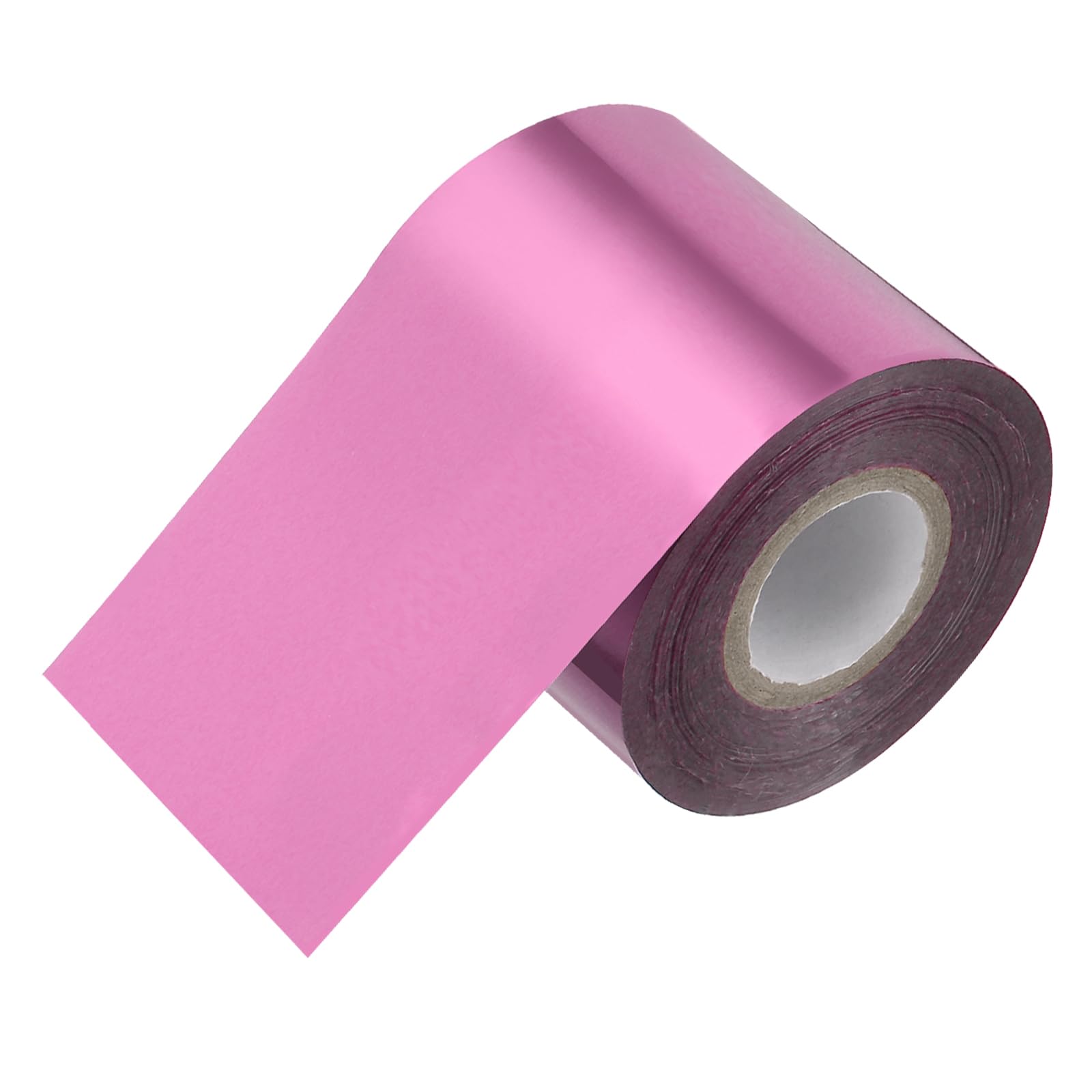 PATIKIL 2" x400Ft Hot Stamping Foil Paper, Heat Transfer Hot Stamping Paper Foil Roll for Leather DIY Logo Decor Craft Gift Package Scrapbook Card, Pink