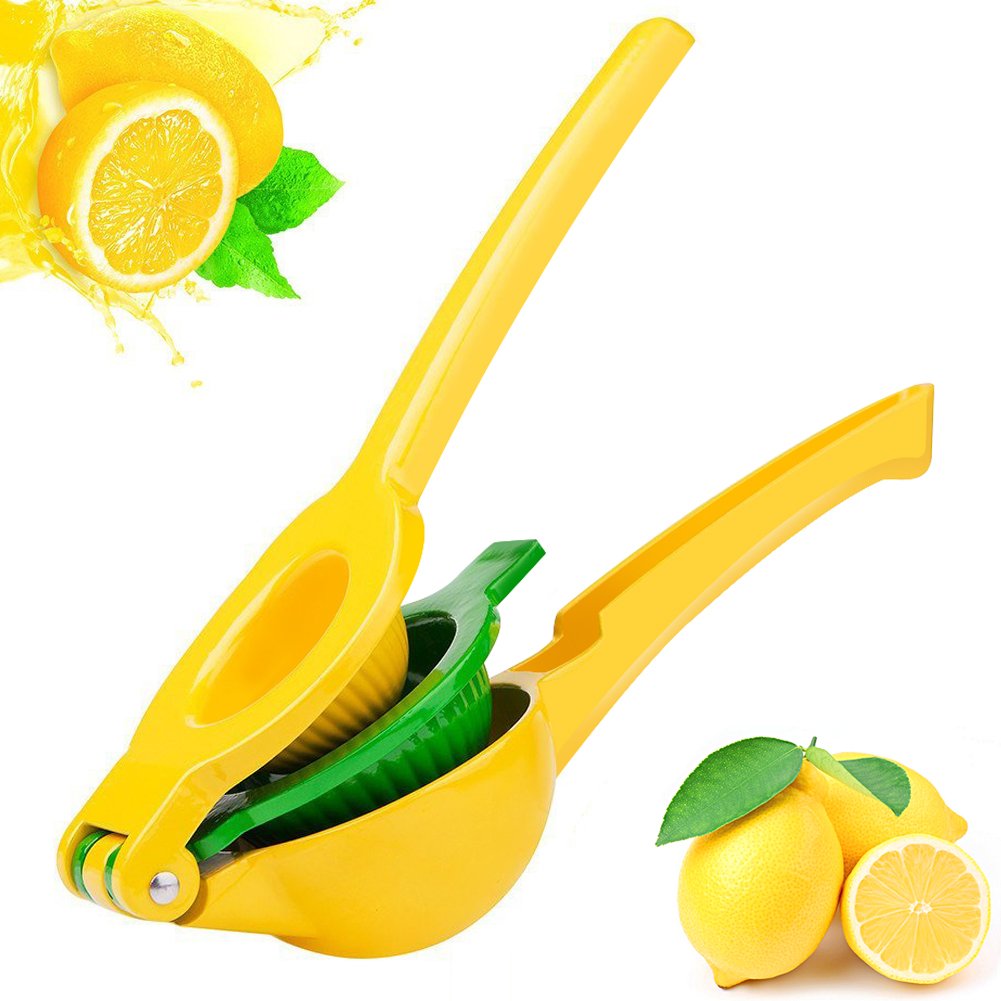 Chefbar Metal Lemon Lime Squeezer Manual Citrus Press Juicer Top Rated