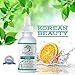 Korean Hyaluronic Acid Serum for Face + Vitamin C Vitamin E - Advanced Korean Beauty formula Anti Aging Anti Wrinkle for hydration Natural Organic Vegan Paraben free Best Natures Lab Brand