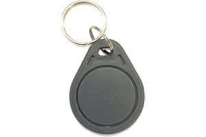 INTELLID 10 Thin 26 Bit Proximity Key Fobs Weigand Prox Keyfobs Compatable with ISOProx 1386 1326 H10301 Format Readers. Works with The vast Majority of Access Control Systems
