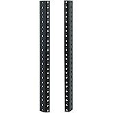 Gator Rackworks Heavy Duty Steel Rack Rail Set, 8U Rack Size (GRW-RACKRAIL-08U)
