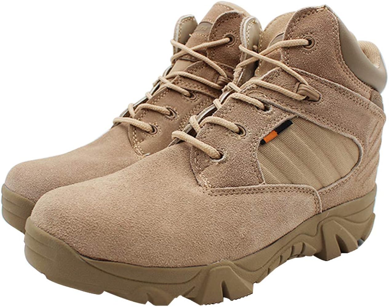 botas de trabajo de cuero para hombre