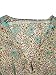 Vintage Boho Women Floral Print Split Long Dress. Beige