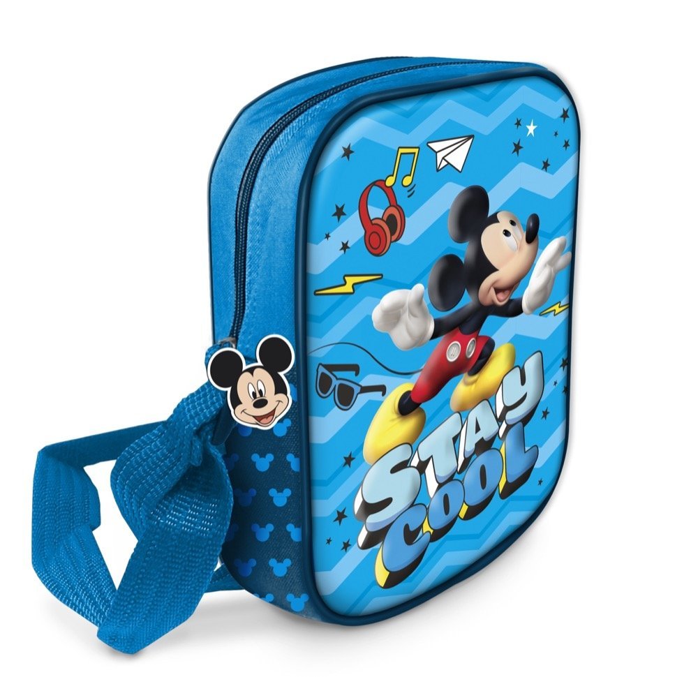 Star Disney Mickey Mouse & Friends Bag and Handbag Shoulder 3D Print, Dimension- 15 x 5.x 20 cm
