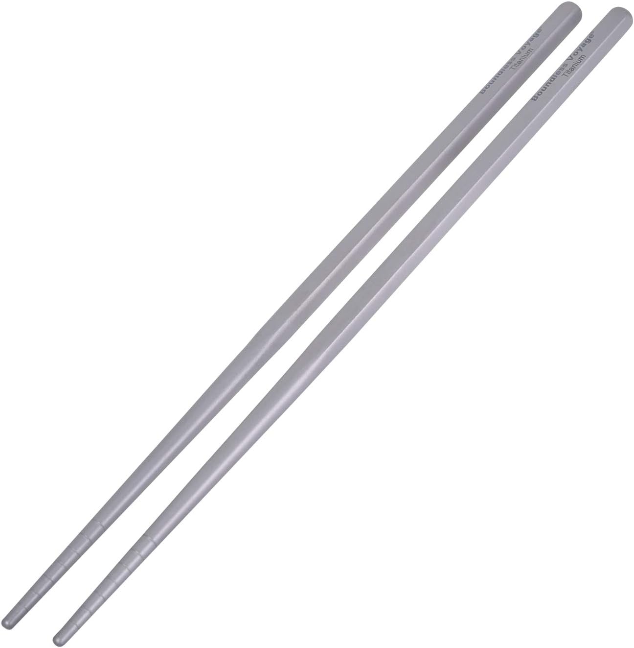 iBasingo Titanium Chopstics 23cm Square Chinese Chopsticks Ultralight Outdoor Camping Cutlery Portable Durable Metal Tableware Ti1001T