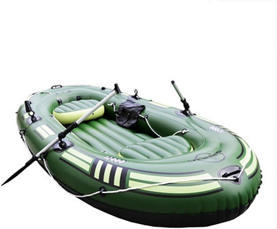 POTA 6 Person Yacht Inflatable Kayak Thicker Fishing Inflatable Boat Water Recreation