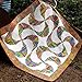 Bundle of Creative Grids Curvy Log Cabin Trim Tool 8in Finished Blocks and Cut Loose Press Rainbow Swirls Curvy Log Cabin Quilt Pattern